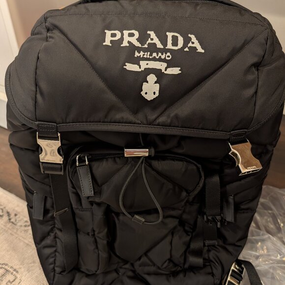 Prada Re-Nylon Padded Backpack - Picture 1 of 7